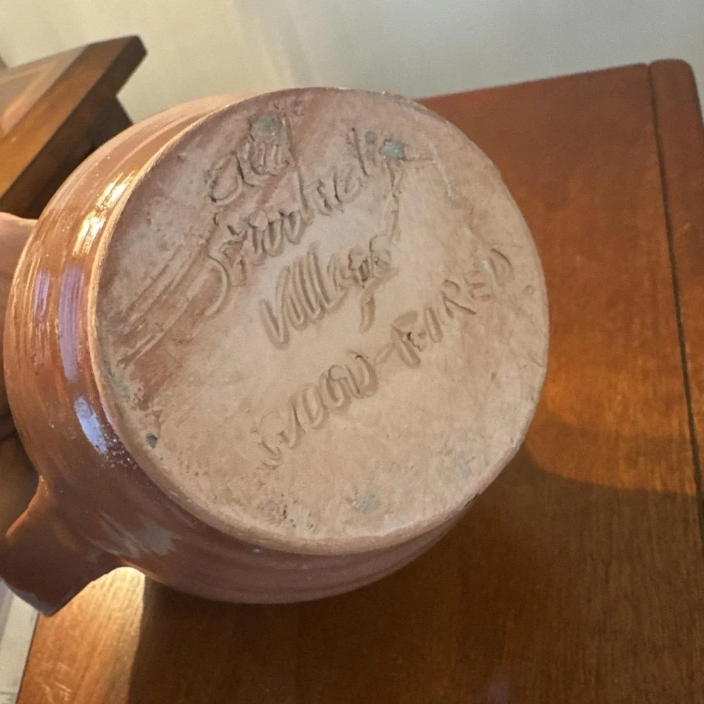 Old Sturbridge Village VTG Pottery Pitcher Creamer‎